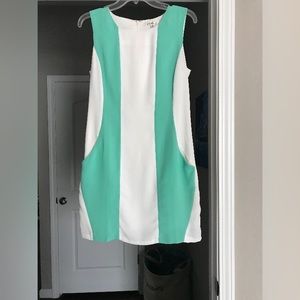 Color block dress